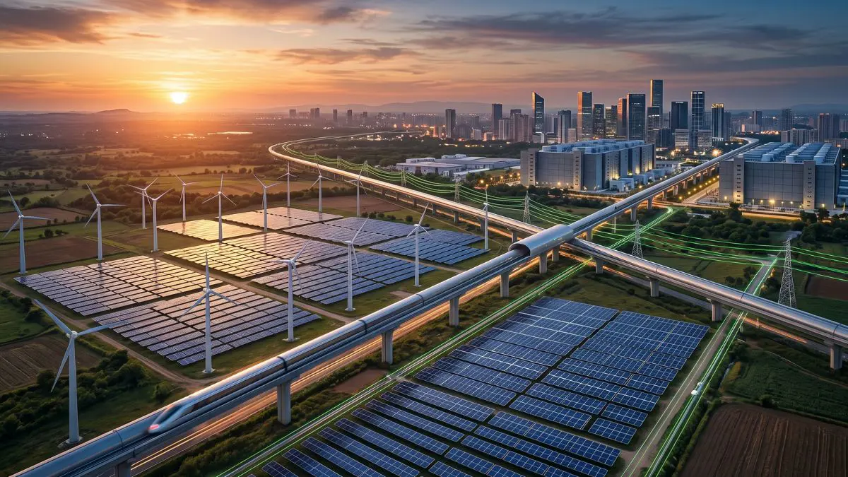 Renewable energy and modern infrastructure