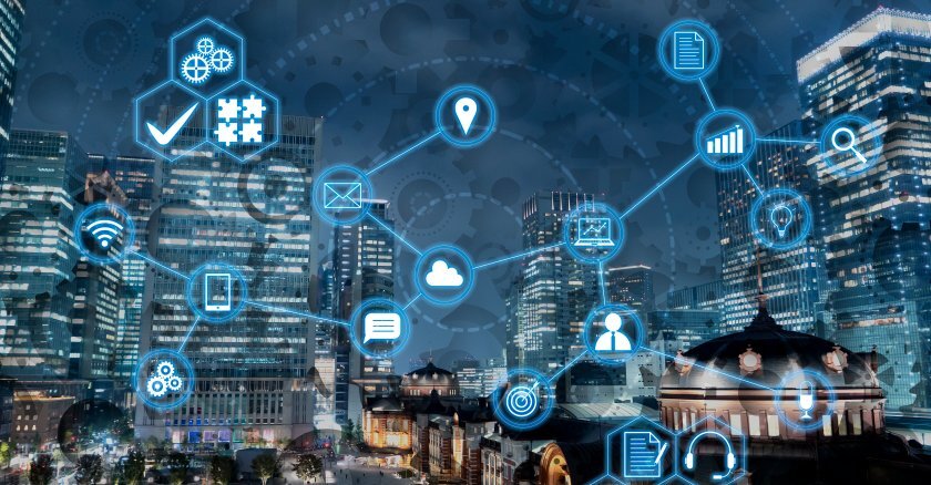 Connected city and digital government environment